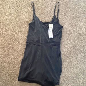 Charcoal Abercrombie skirt romper